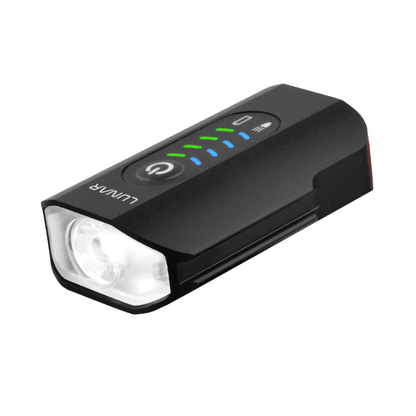 LUNAR CALLISTO 600 Front and Rear Light All-In-One - Includes Helmet Mount