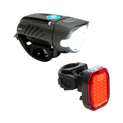 NiteRider Swift 450 / Vmax+ 180 USB-C Combo Light Set