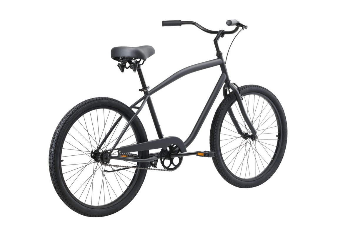 Retro Beach Cruiser - Black