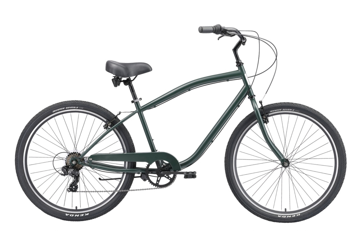 Retro Beach Cruiser - Dark Green
