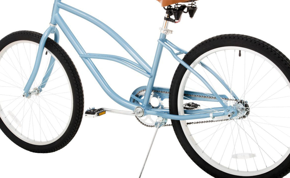 Ladies Beach Cruiser Vintage Bike - Blue