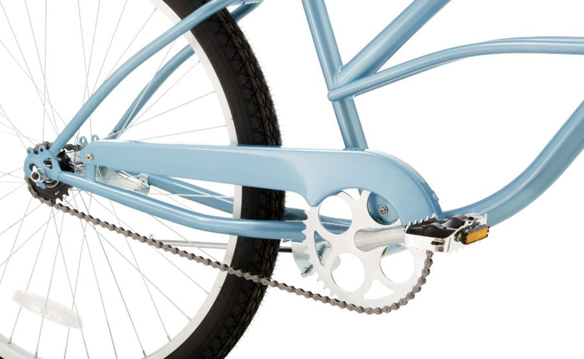 Ladies Beach Cruiser Vintage Bike - Blue