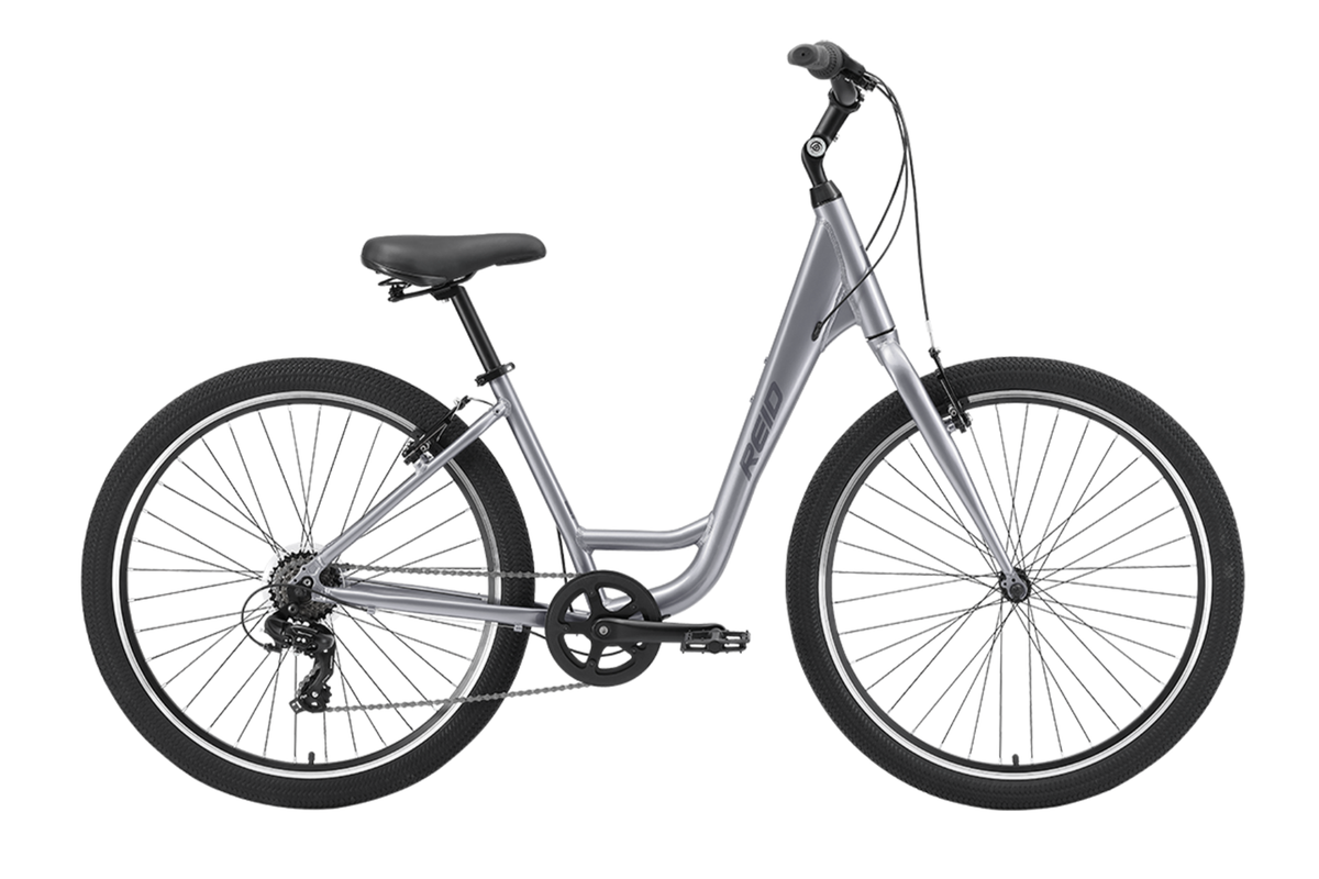Comfort ST (Step-Through) Cruiser Bike - Silver