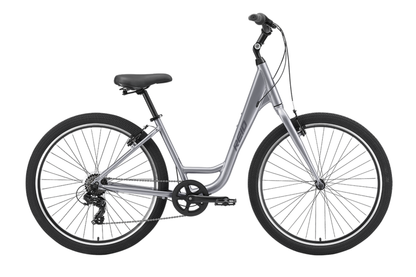 Comfort ST (Step-Through) Cruiser Bike - Silver