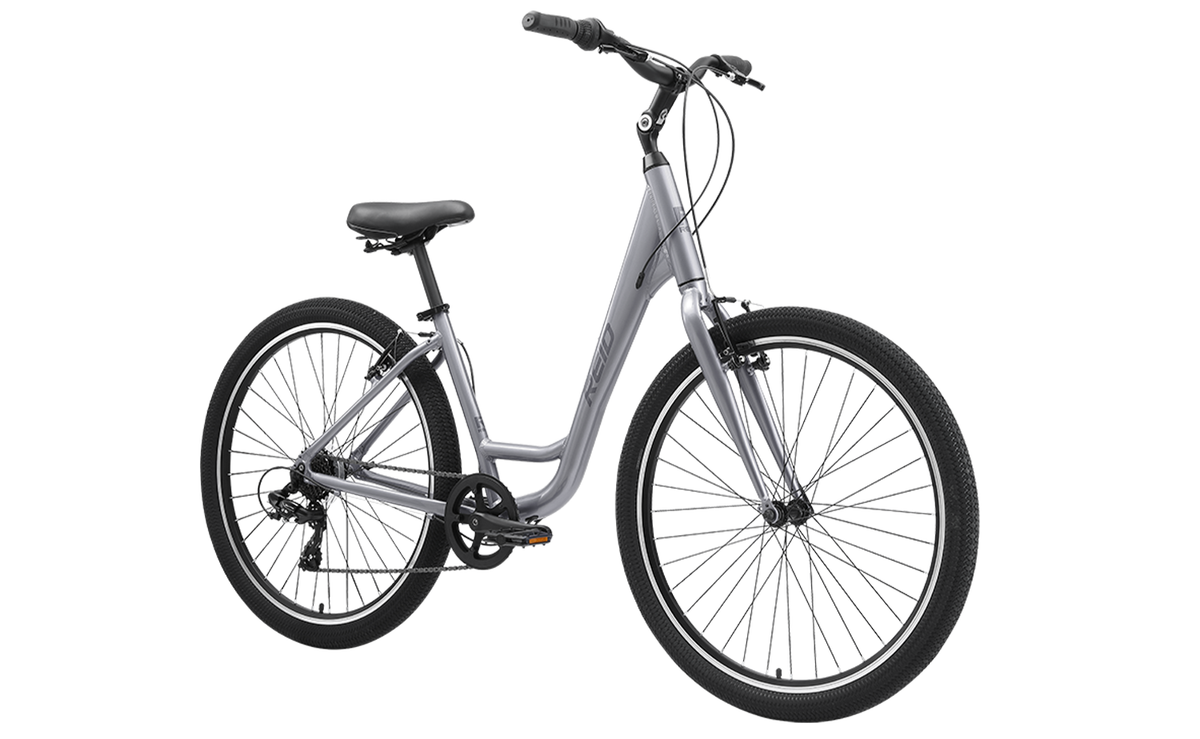 Comfort ST (Step-Through) Cruiser Bike - Silver