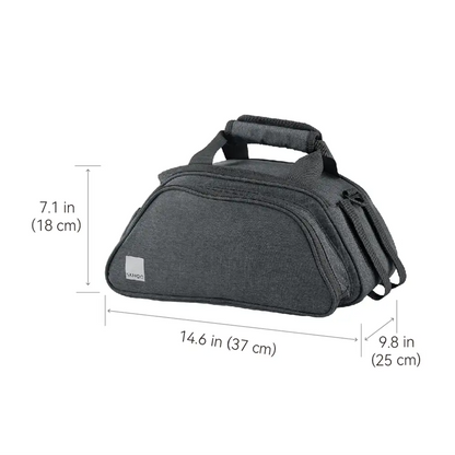 SAHOO Expandable Trunk Bag – 8L for Rear Pannier Racks
