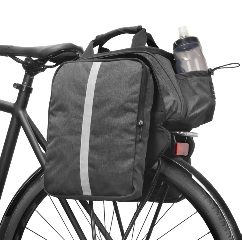 SAHOO Expandable Trunk Bag – 8L for Rear Pannier Racks