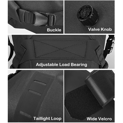 SAHOO Waterproof Seat Bag – 7L Capacity