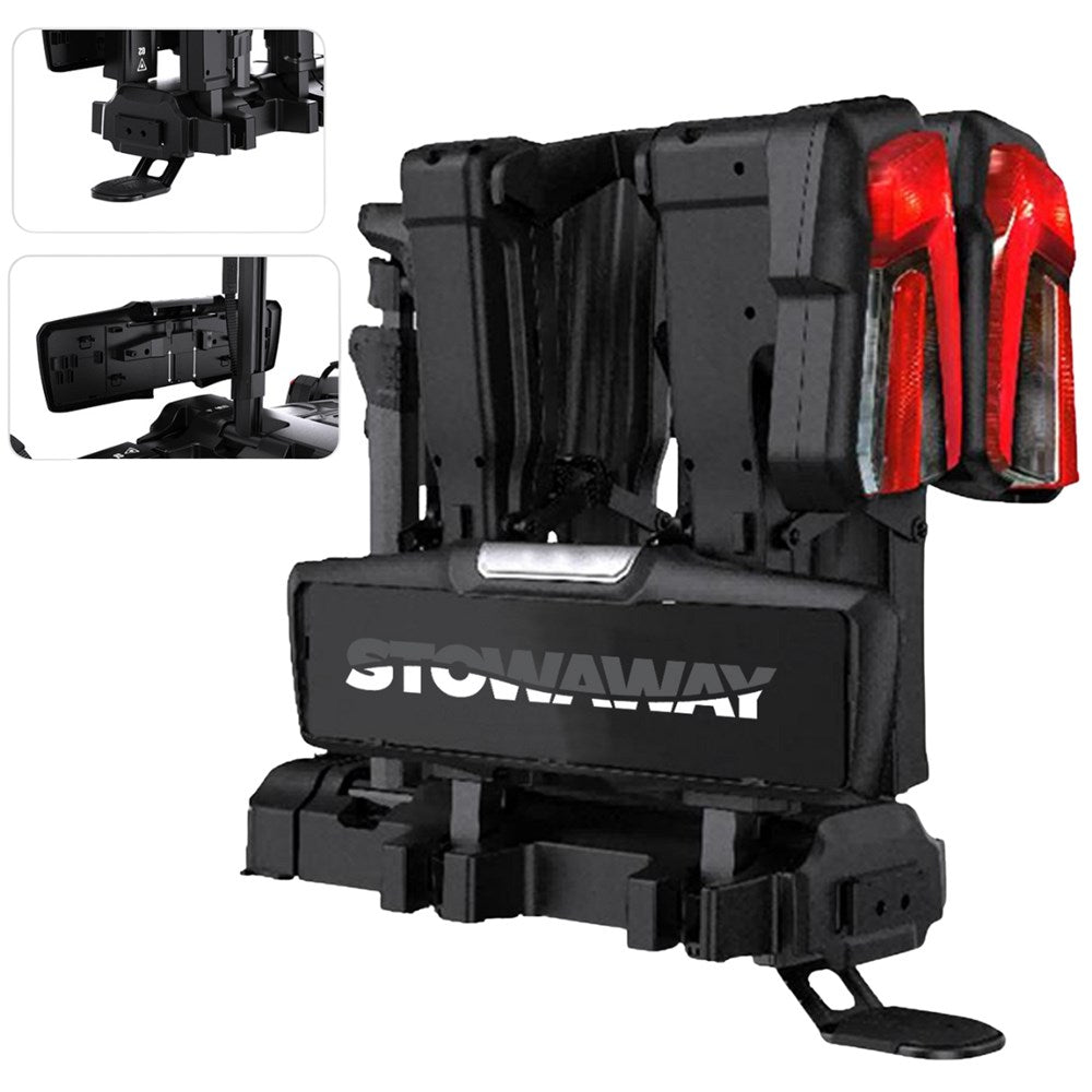 Stowaway E-Glide Pro 2 E-Bike Car Rack - Tow Ball Mount