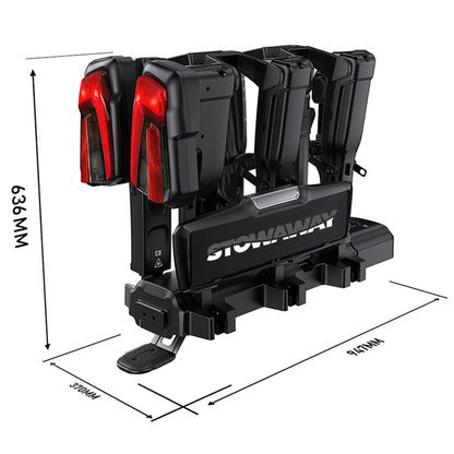 Stowaway E-Glide Pro 2 E-Bike Car Rack - Tow Ball Mount