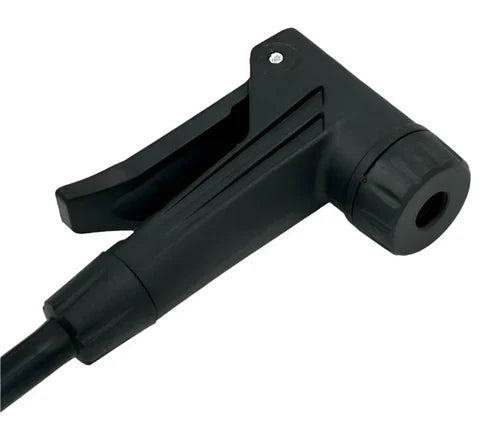 JetBlack Good Fella Top Mounted Gauge Steel Floor Pump With Smart Head