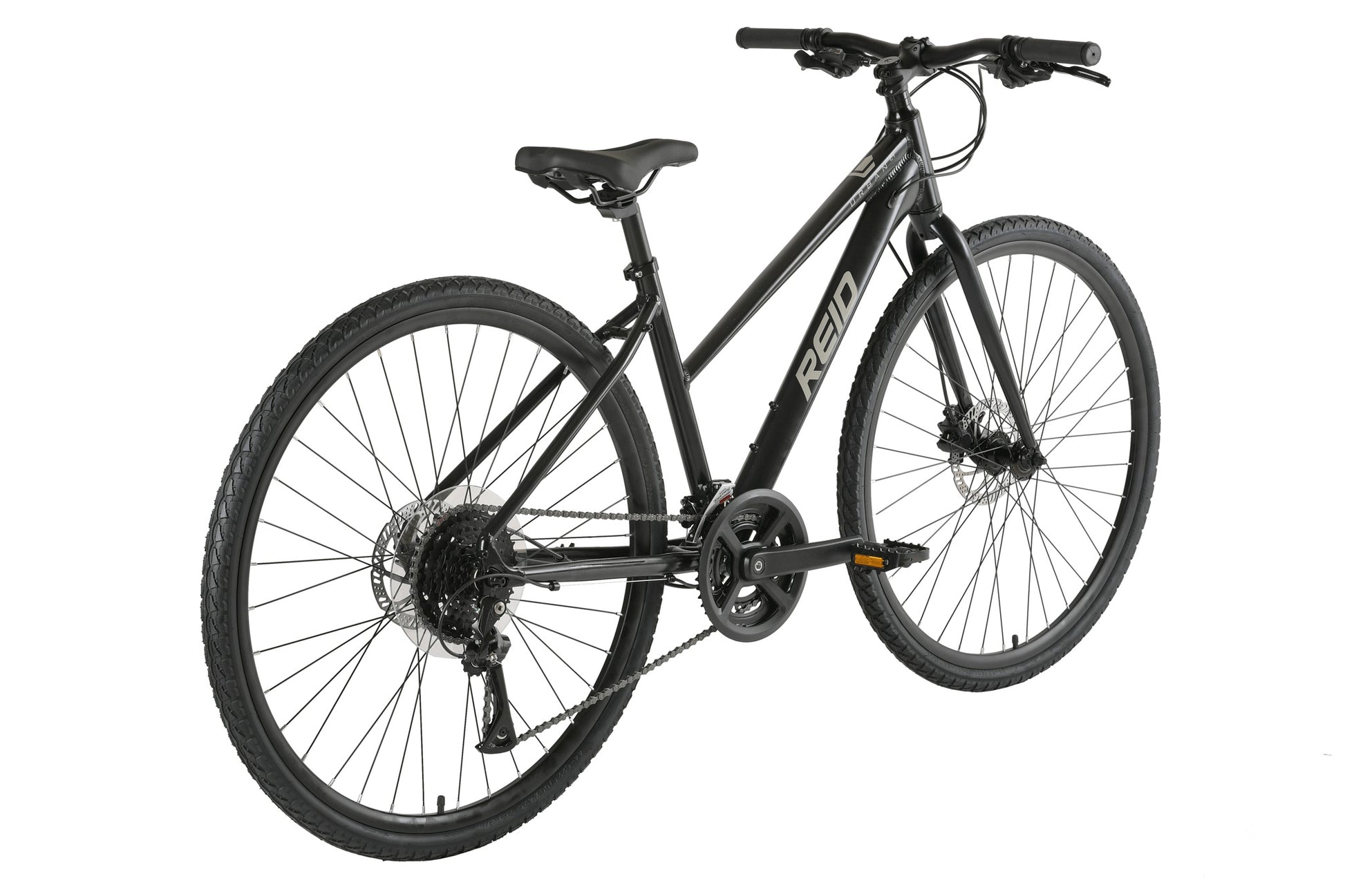 Urban C1 WSD Hybrid Bike Black Hybrid Bike Reid Cycles