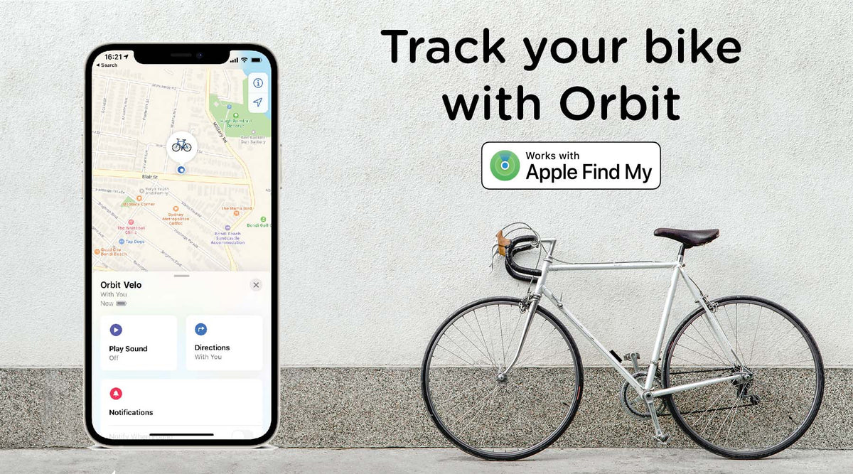 Orbit Velo (Apple Find My Bike)