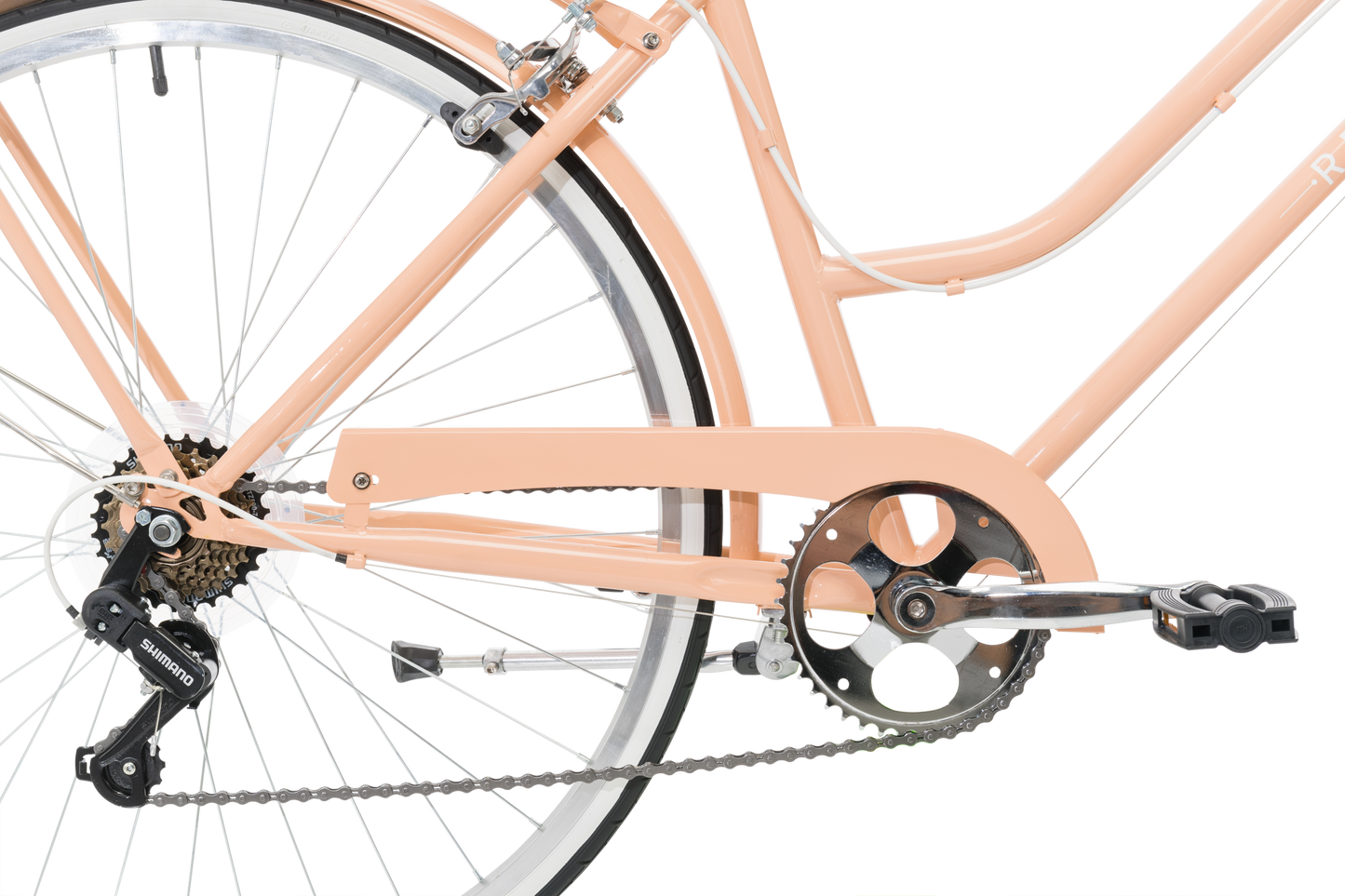 Ladies Classic Plus Vintage Bike Coral