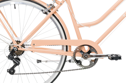 Ladies Classic Plus Vintage Bike Coral