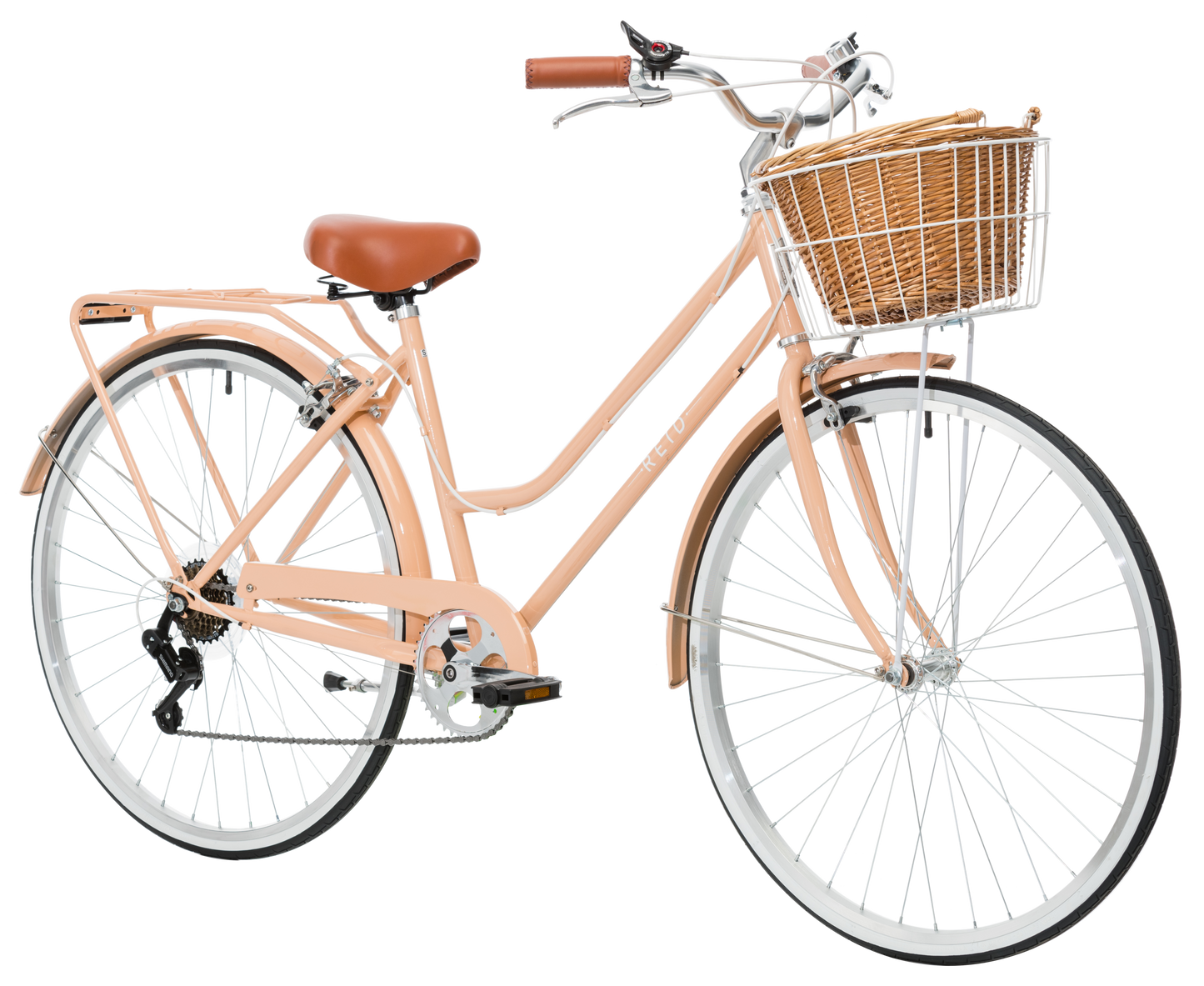 Ladies Classic Plus Vintage Bike Coral
