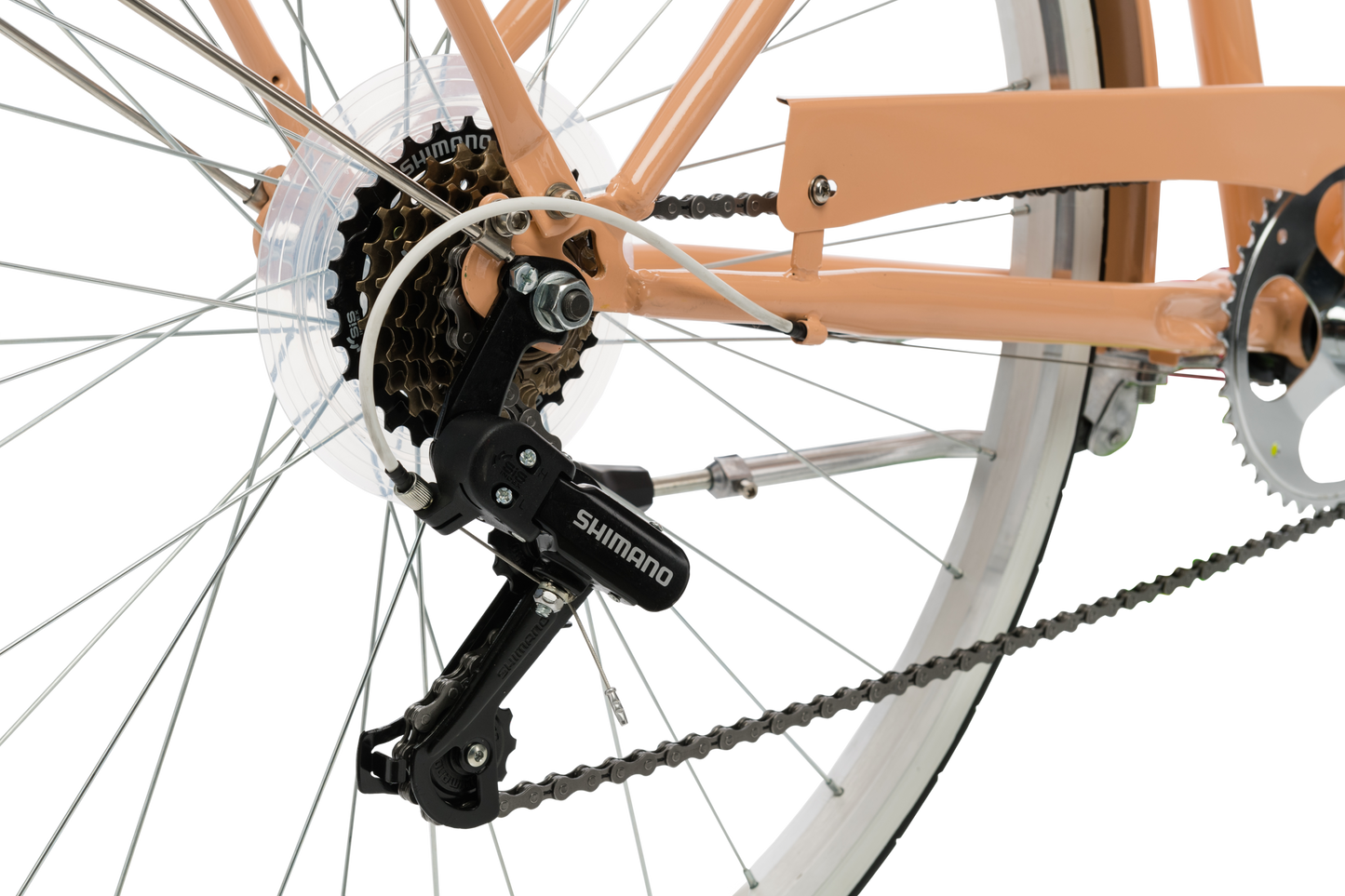 Ladies Classic Plus Vintage Bike Coral