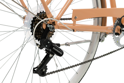 Ladies Classic Plus Vintage Bike Coral