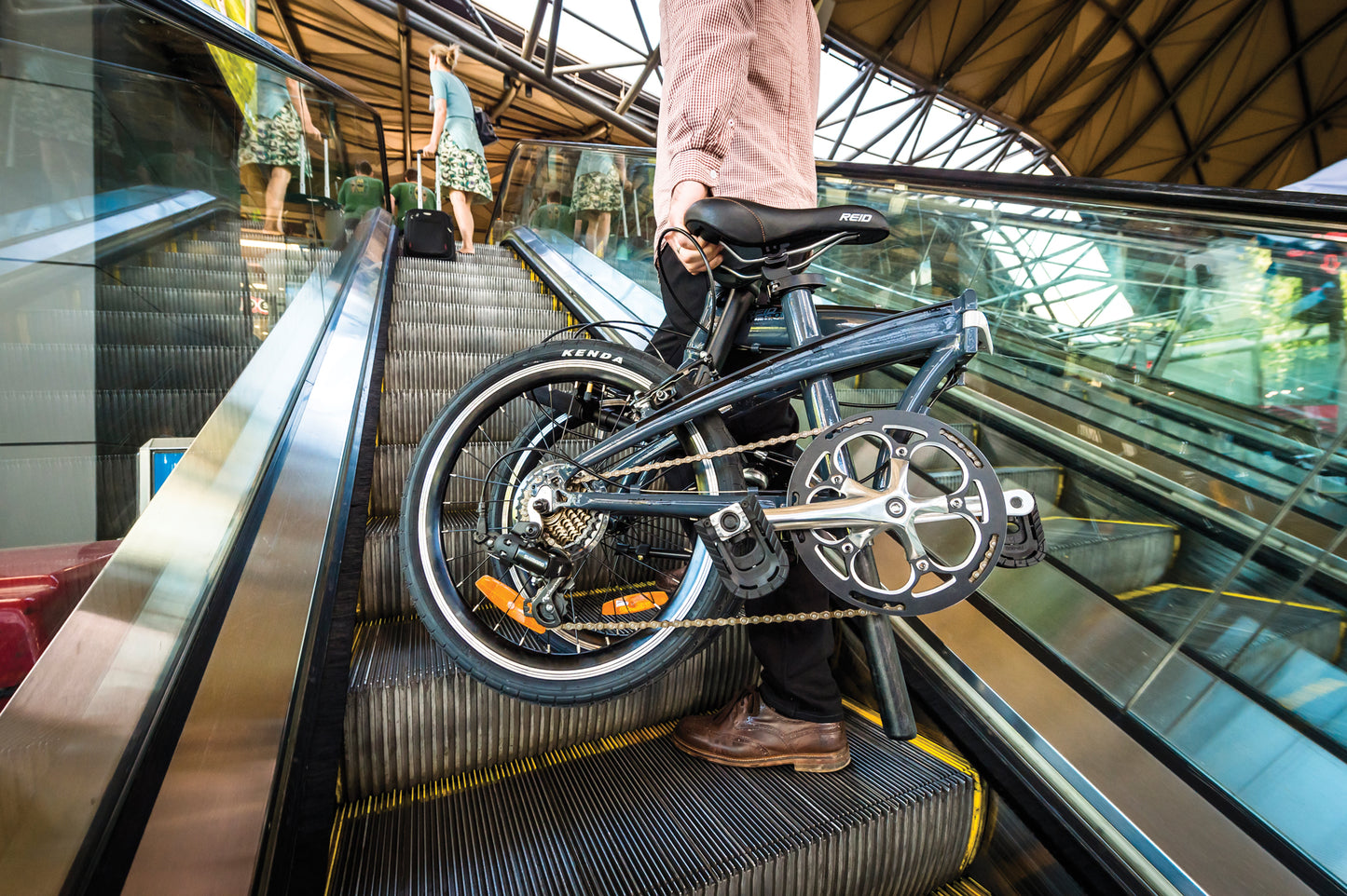 Metro Folding Bike Grey