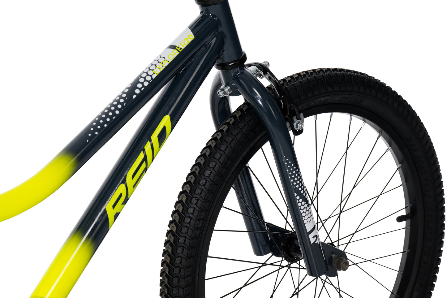 Explorer S 20" Kids Bike Grey Lime