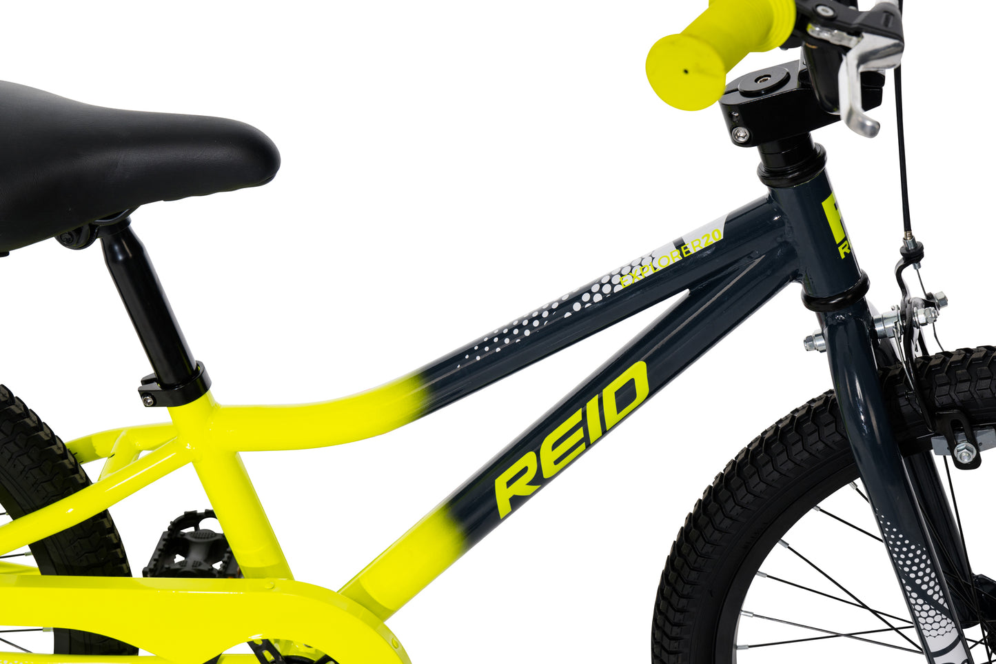Explorer S 20" Kids Bike Grey Lime