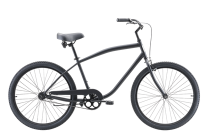 Beach Cruiser Bike Matte Black