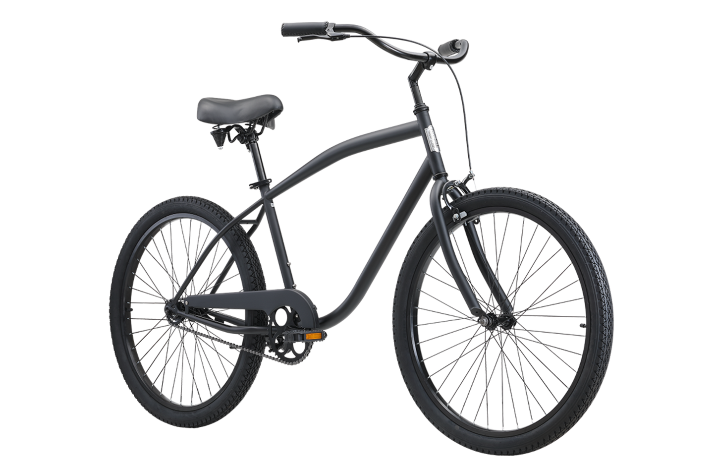 Beach Cruiser Bike Matte Black