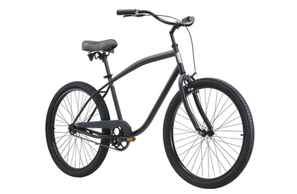 Beach Cruiser Bike Matte Black