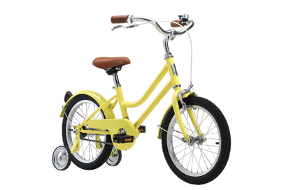 Girls Classic 16" Vintage Bike Lemon
