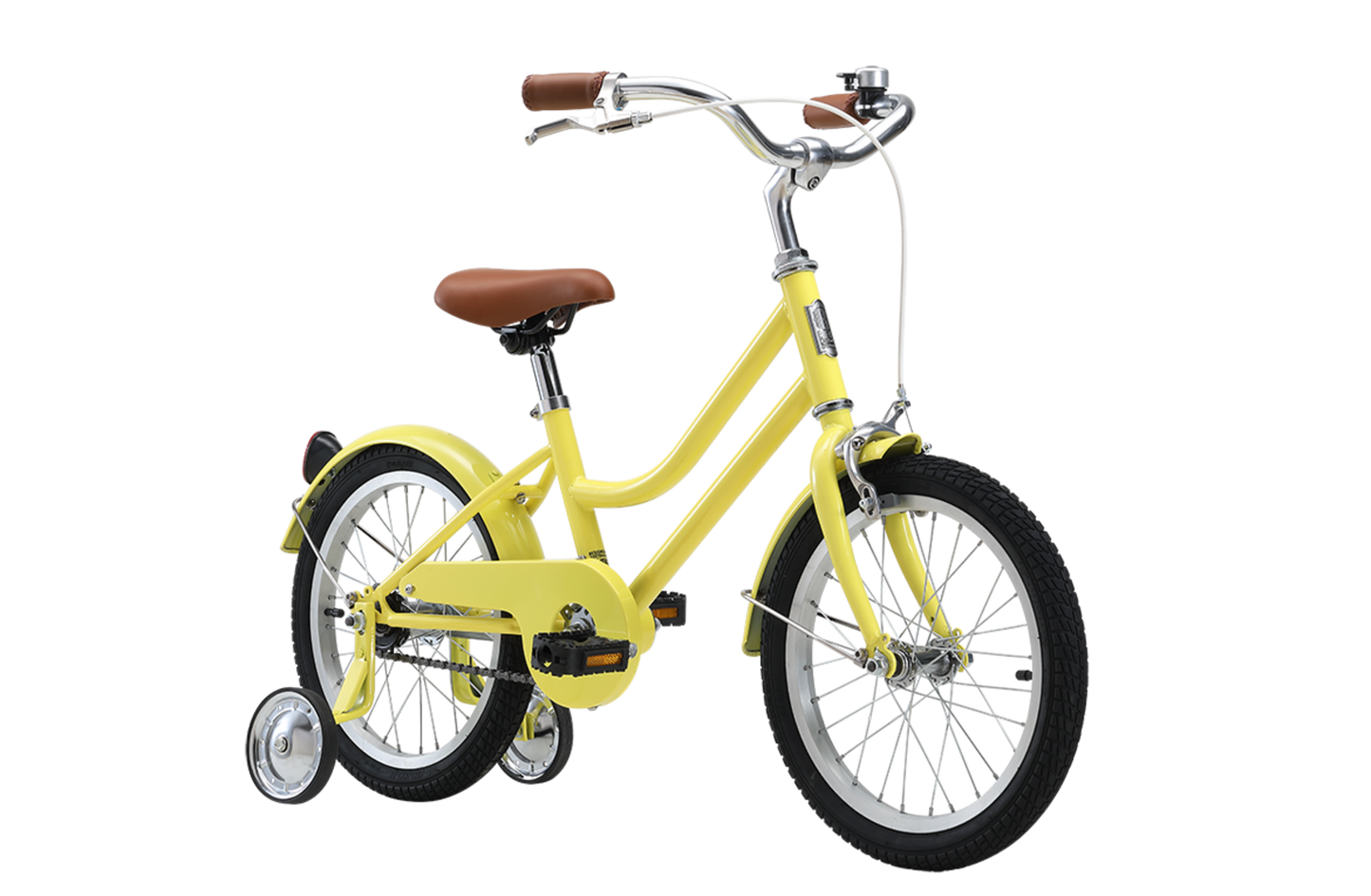 Girls Classic 16" Vintage Bike Lemon