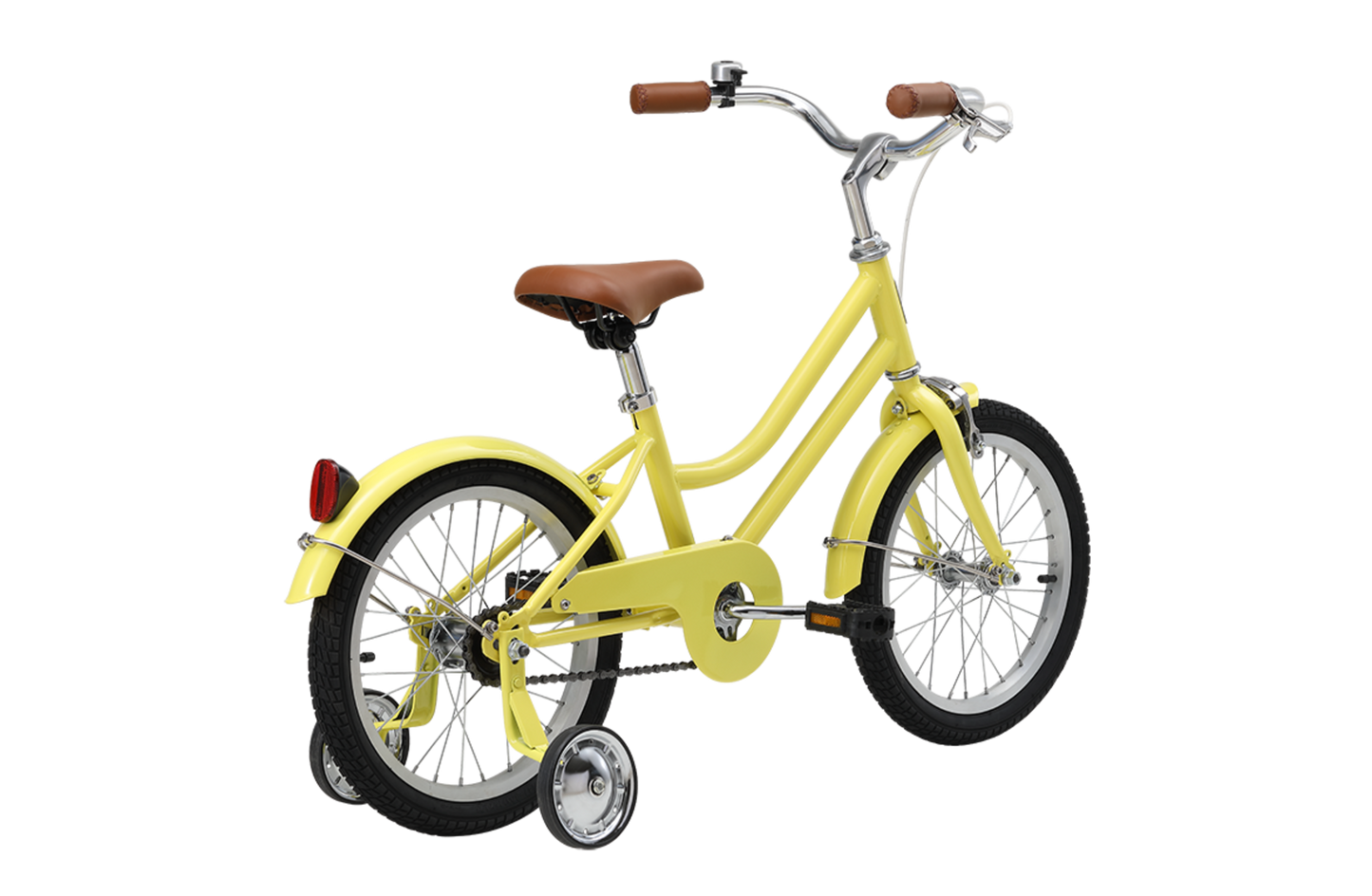 Girls Classic 16" Vintage Bike Lemon