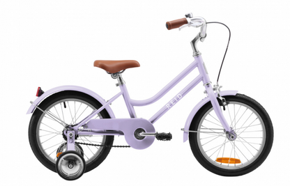 Girls Classic 16" Vintage Bike Lavender