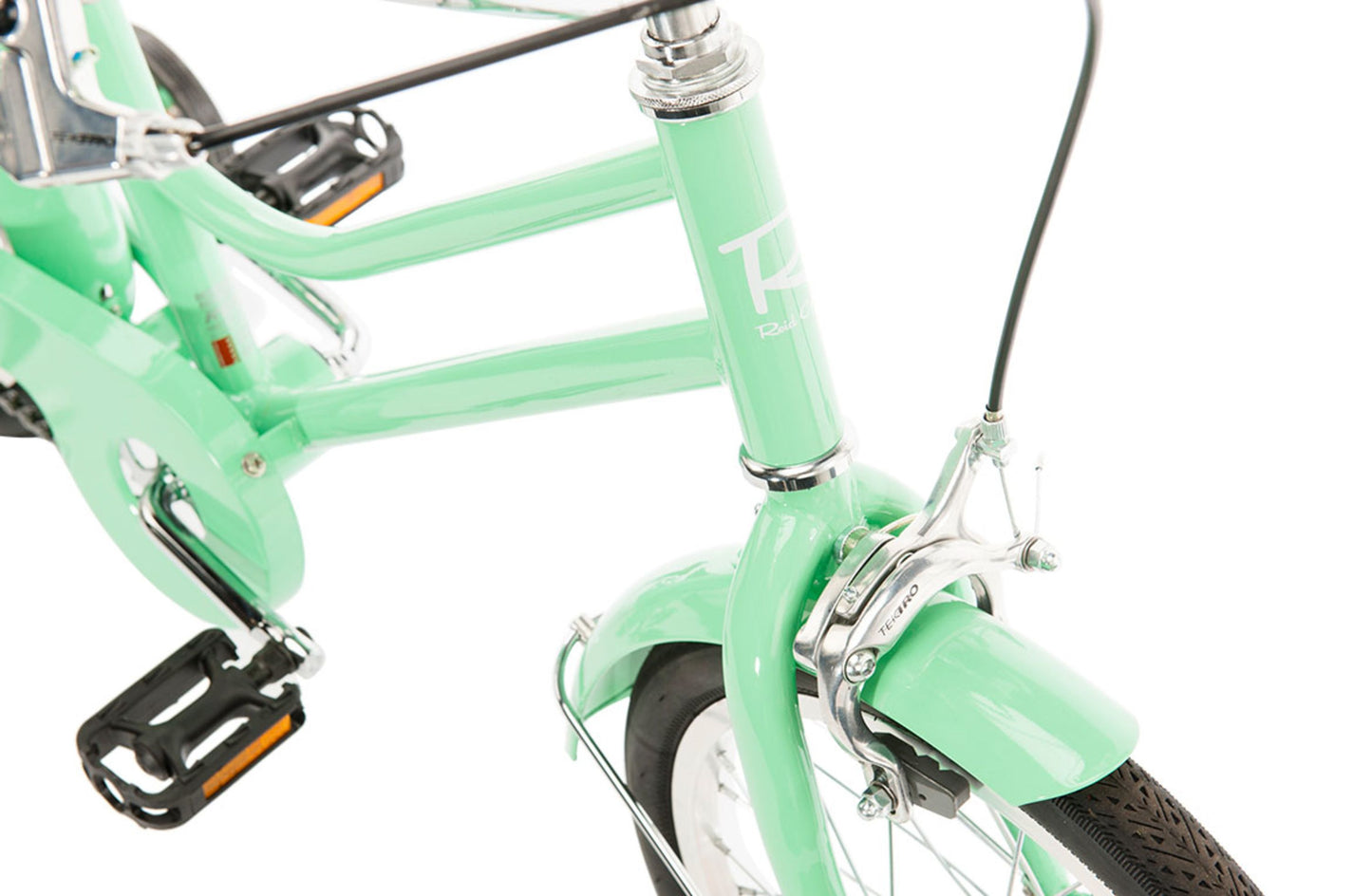 Girls Classic 16" Vintage Bike Mint Green