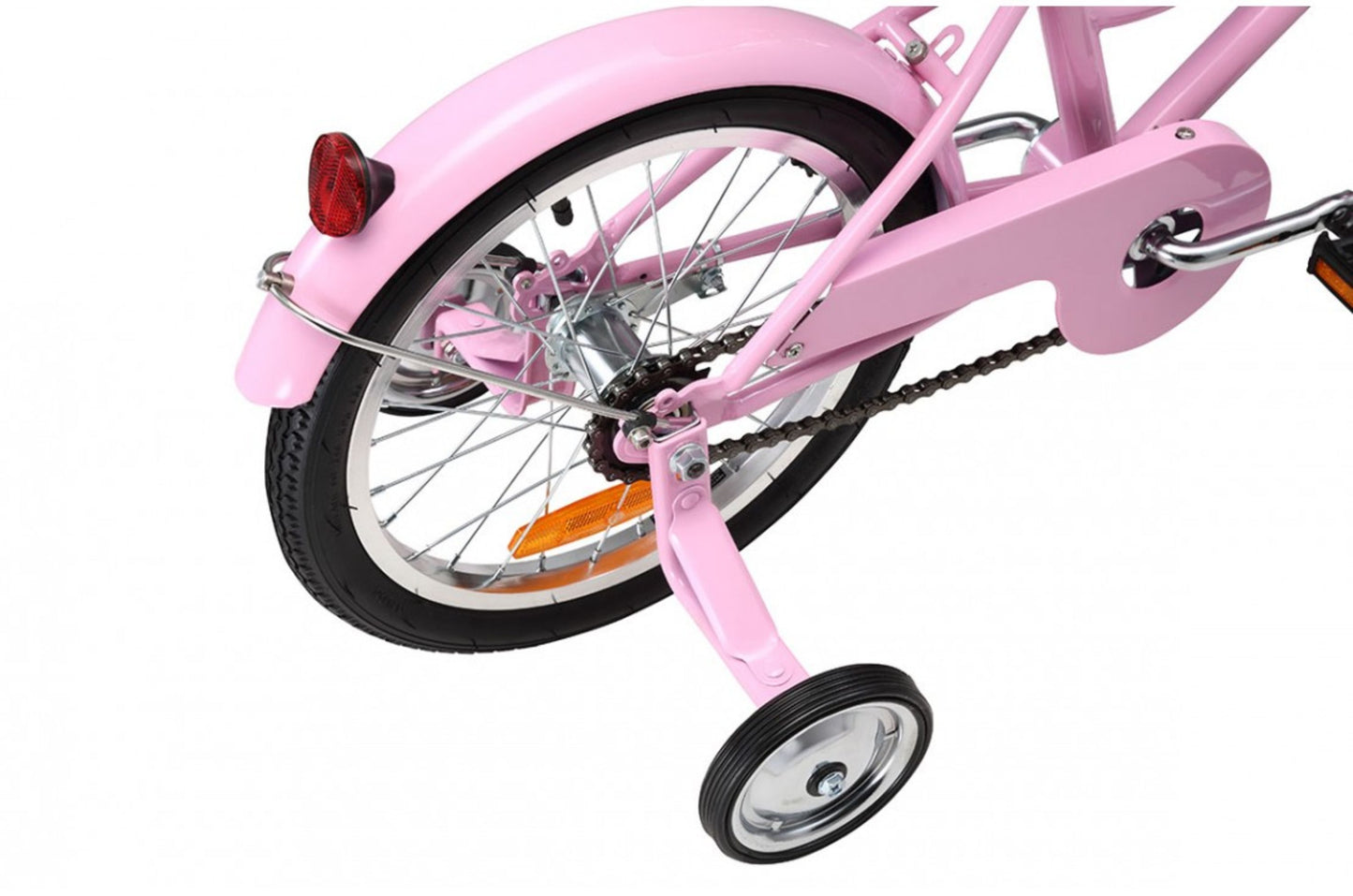 Girls Classic 16" Vintage Bike Pink
