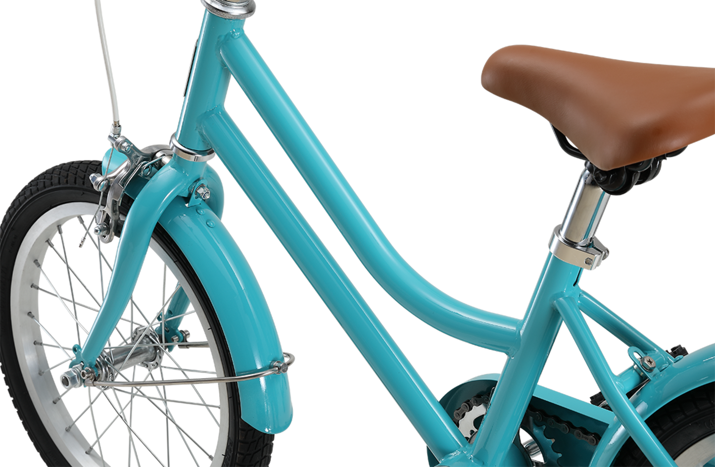 Girls Classic 16" Vintage Bike Turquoise