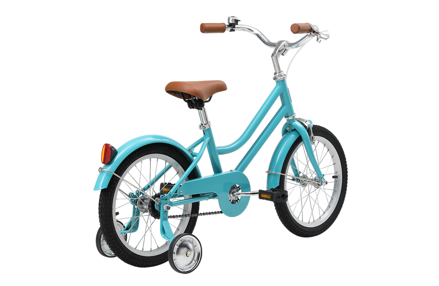 Girls Classic 16" Vintage Bike Turquoise