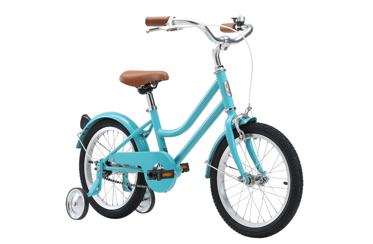 Girls Classic 16" Vintage Bike Turquoise