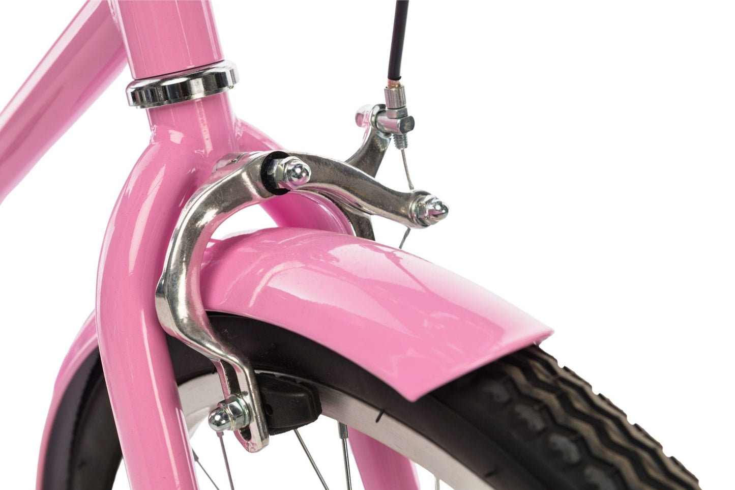 Girls Classic 20" Vintage Bike Pink