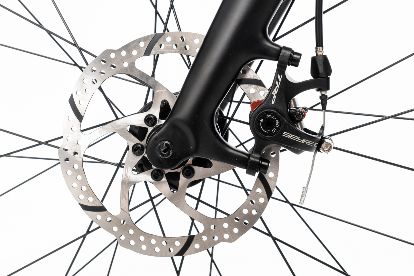 Gravel bike top disc brakes
