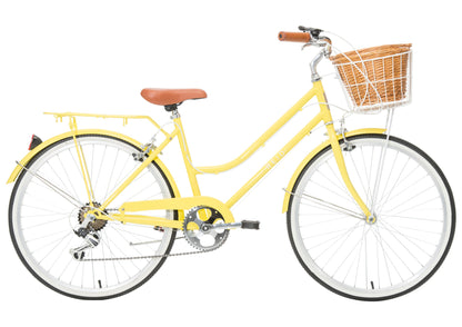 Ladies Petite 24" Vintage Bike Lemon