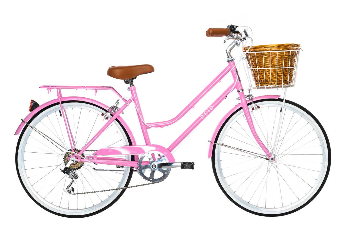 Pink bike with basket womens hotsell