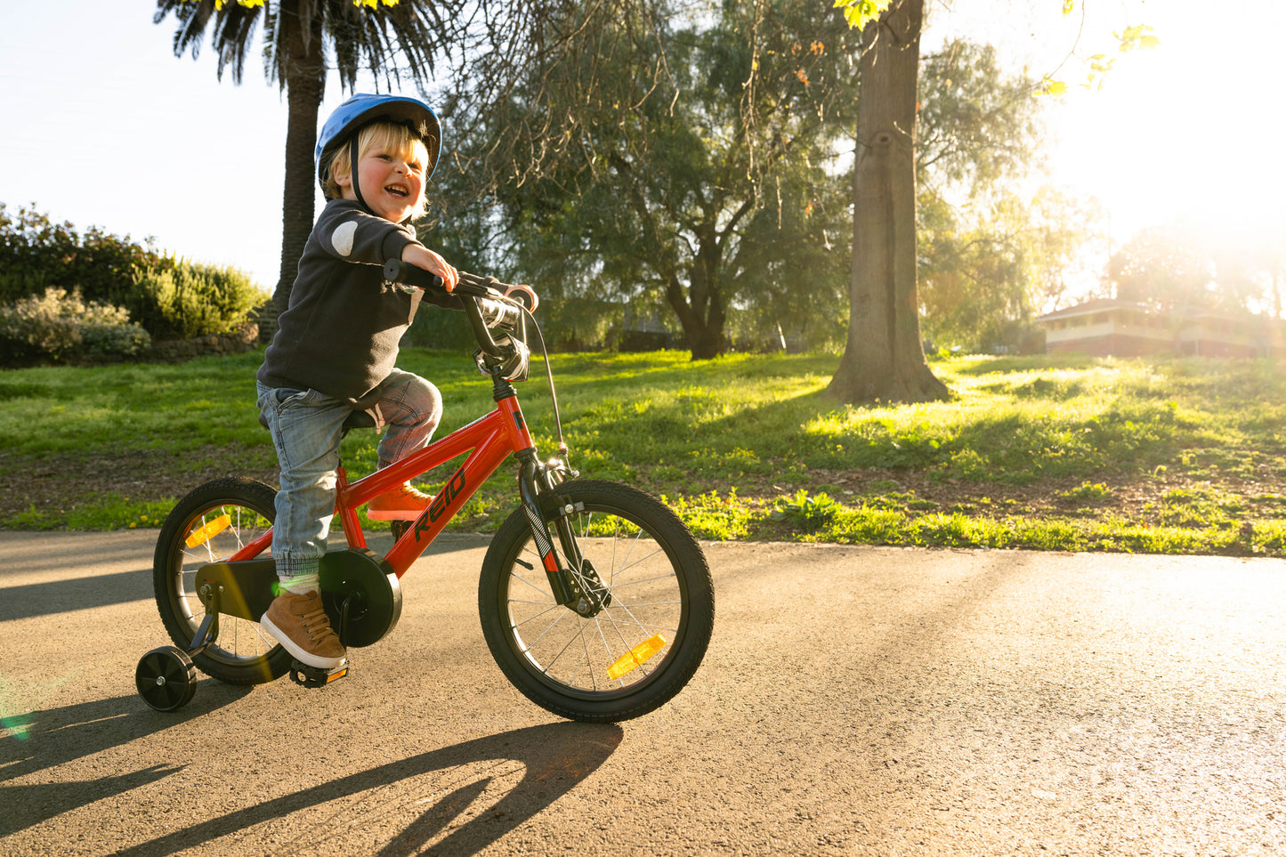 Explorer S 16" Kids Bike Blue Black