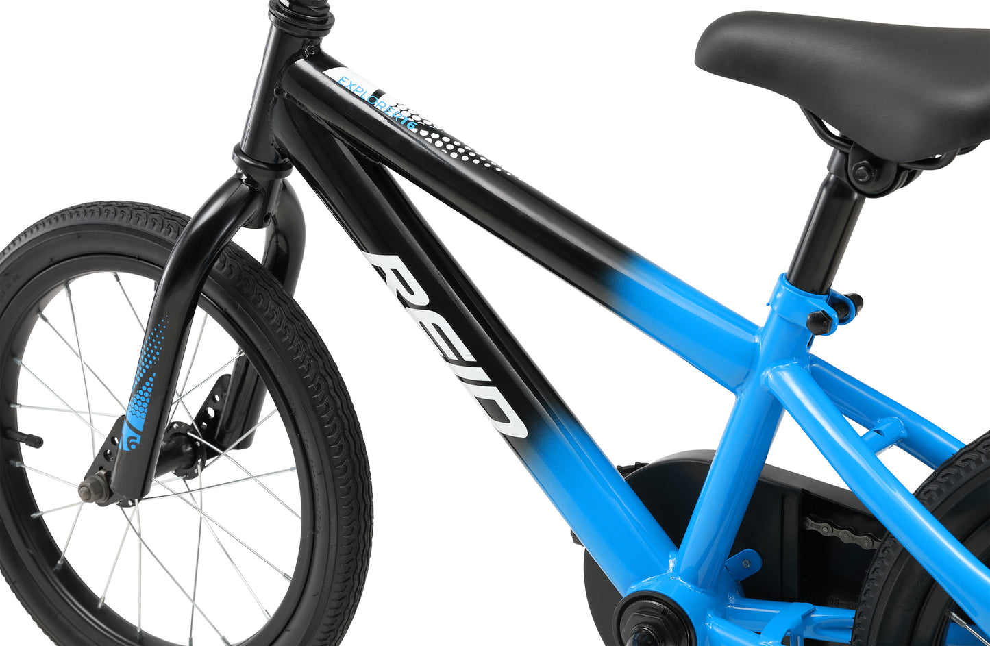 Explorer S 16" Kids Bike Blue Black