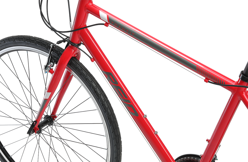 Transit Commuter Bike Red Reid Cycles