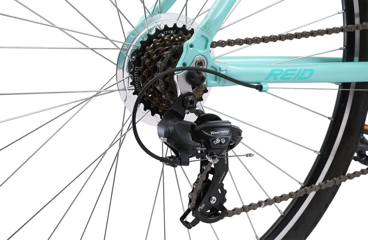 Green hybrid bikes sales