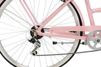 Ladies Lite Vintage Bike Soft Pink
