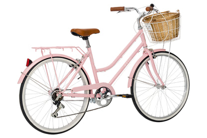 Ladies Petite 24" Vintage Bike Soft Pink
