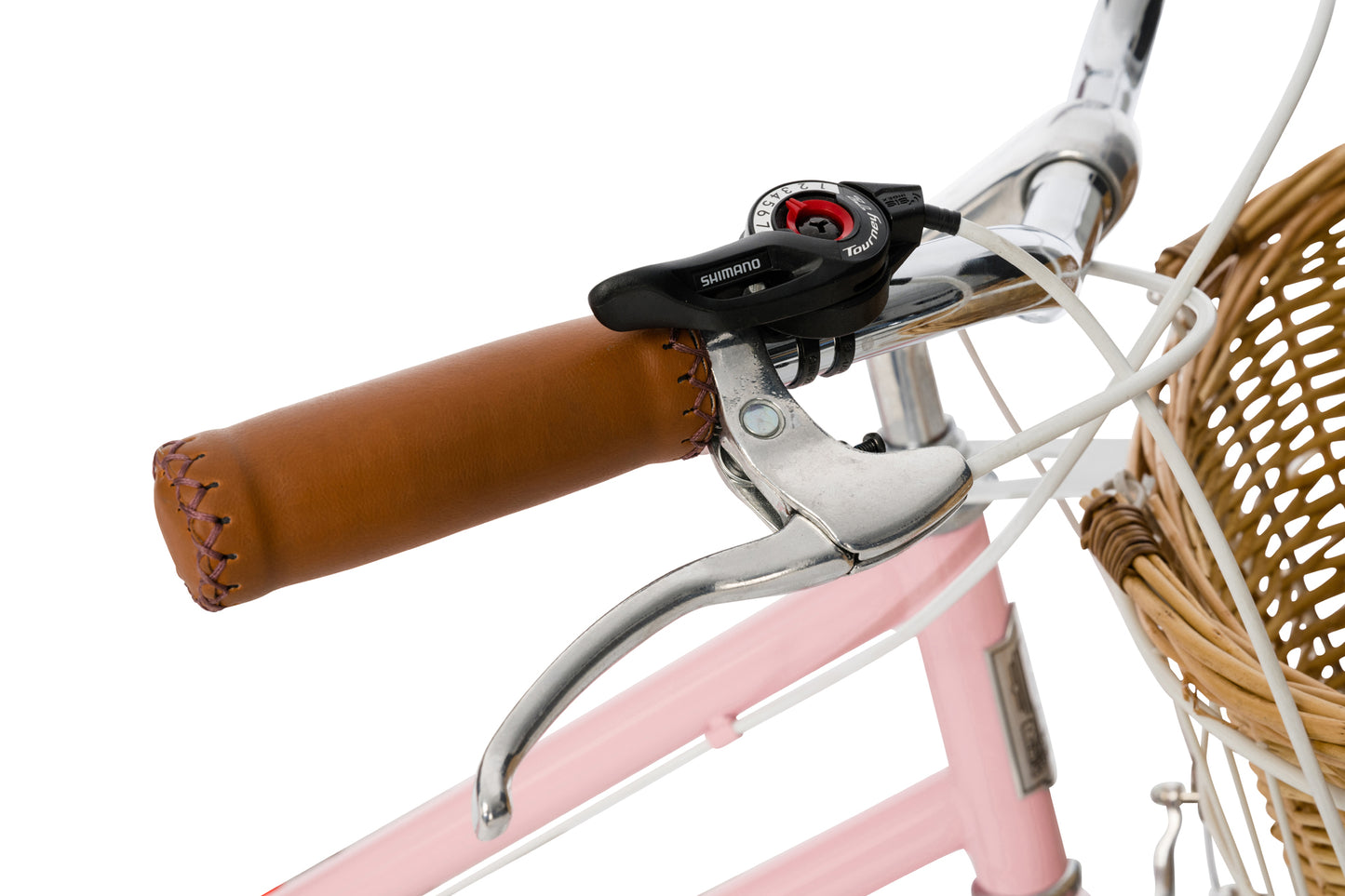 Ladies Petite 24" Vintage Bike Soft Pink