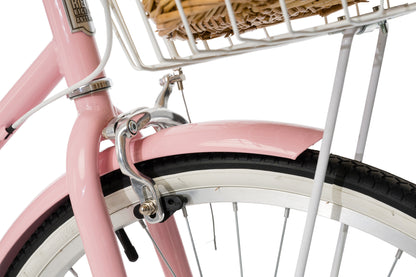 Ladies Petite 24" Vintage Bike Soft Pink