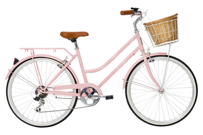 Ladies Petite 24" Vintage Bike Soft Pink